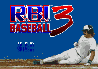 Заставка игры R.B.I. Baseball 3